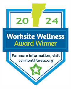 2024 Vermont Fitness award for Worksite Wellness presented to Howard Center