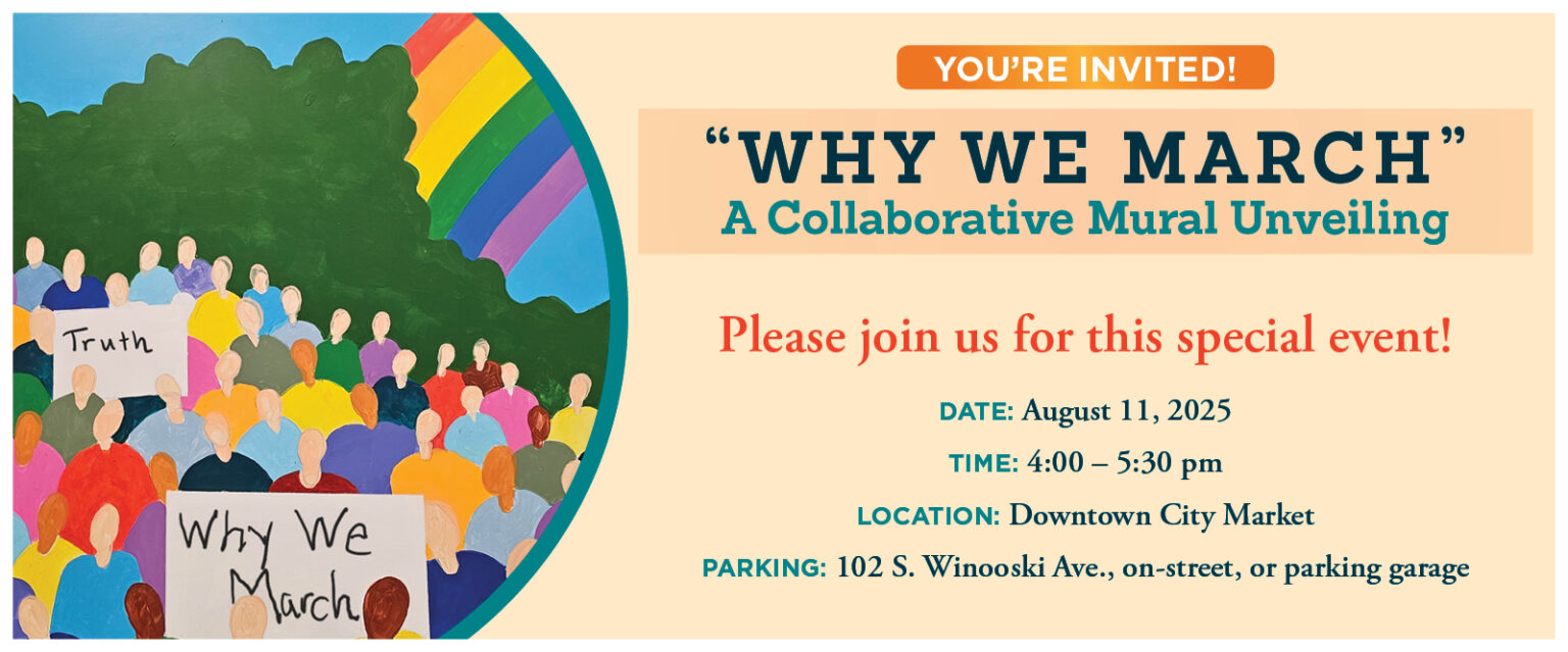 DATE: August 11, 2025 TIME: 4:00 – 5:30 pm LOCATION: Downtown City Market PARKING: 102 S. Winooski Ave., on-street, or parking garage